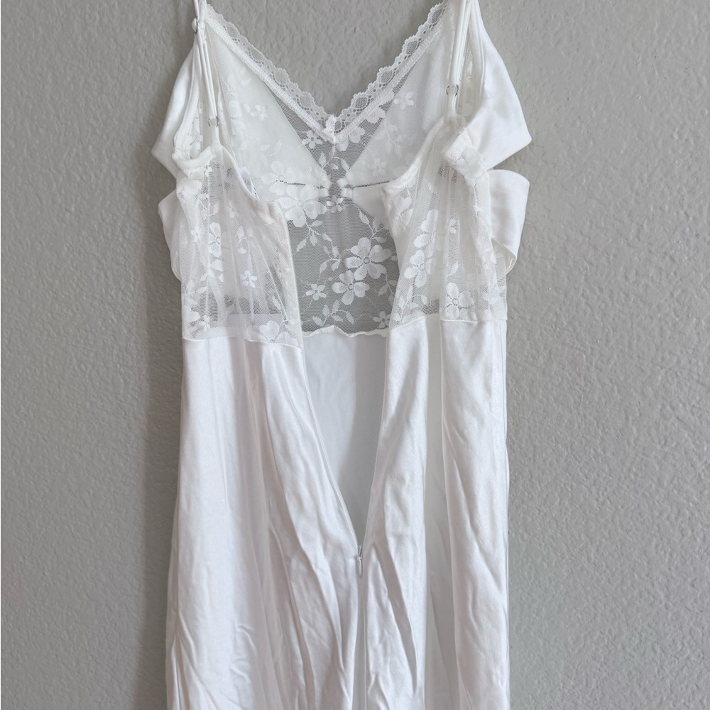 Selfie Leslie Impressions Lace Bodice Maxi Dress White - Picture 7 of 8